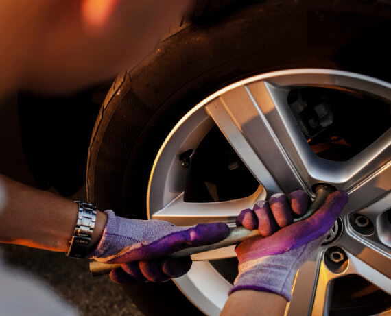 Repaired alloy wheel shining like new, highlighting improved appearance and performance at The Tire Studio